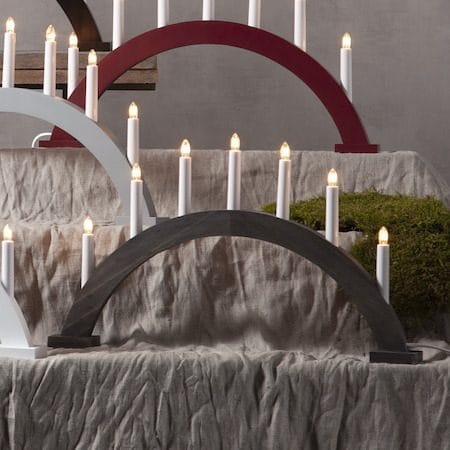 Trapp lysestake 57 cm - brun - Innredning - Julepynt & helgedekorasjon - Julepynt & juledekorasjon