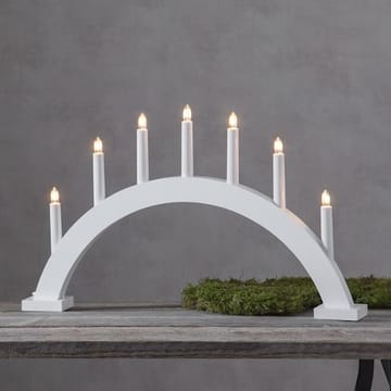 Trapp lysestake 57 cm - hvit - Innredning - Julepynt & helgedekorasjon - Julepynt & juledekorasjon