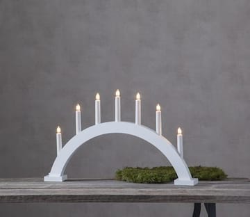 Trapp lysestake 57 cm - hvit - Innredning - Julepynt & helgedekorasjon - Julepynt & juledekorasjon