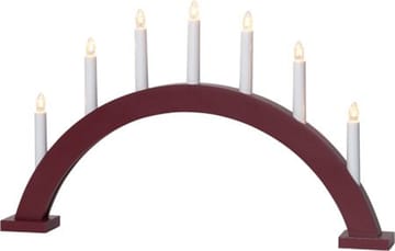 Trapp lysestake 57 cm - rød - Innredning - Julepynt & helgedekorasjon - Julepynt & juledekorasjon