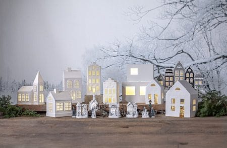 Villa lysestake 32 cm - grå - Innredning - Julepynt & helgedekorasjon - Julepynt & juledekorasjon