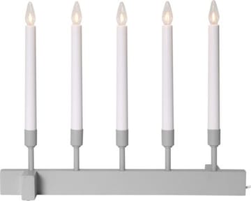 Vind Lysestake 40 cm - beige - Innredning - Julepynt & helgedekorasjon - Julepynt & juledekorasjon
