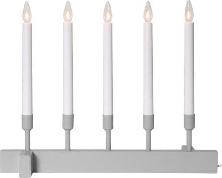 Vind Lysestake 40 cm, beige