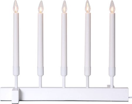 Vind Lysestake 40 cm - hvit - Innredning - Julepynt & helgedekorasjon - Julepynt & juledekorasjon