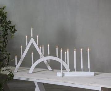Vind Lysestake 40 cm - hvit - Innredning - Julepynt & helgedekorasjon - Julepynt & juledekorasjon