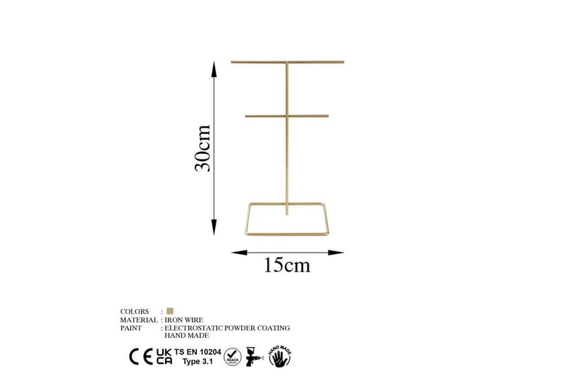 Kovra Figurer - Gull - Innredning - Dekorasjon