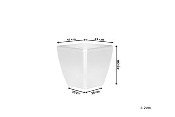 Astras Krukke 48 cm - Sølv - Hage - Dyrking & hagearbeid - Dyrking - Blomsterpotter - Store blomsterkrukker