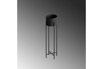 Dekorativ potte Mirven Svart 23 x 23 x 78 cm - 23 x 23 x 78 cm - Innredning - Krukker