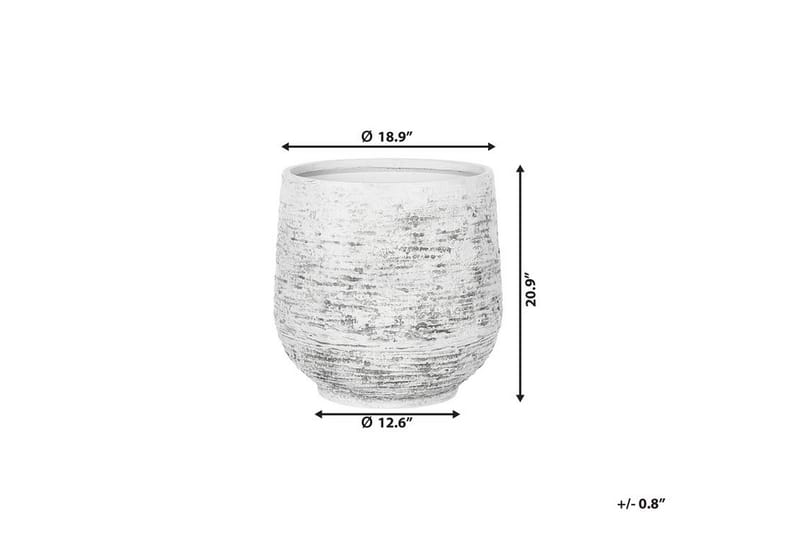 Dioni Krukke 53 cm - Grå - Innredning - Krukker