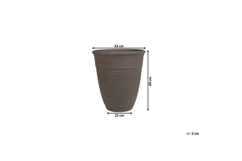 Katalima Krukke 43 cm - Brun - Innredning - Krukker