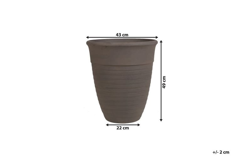 Katalima Krukke 43 cm - Brun - Innredning - Krukker