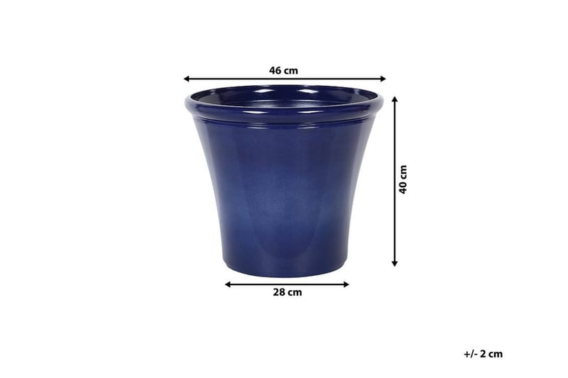 Kokkino Krukke 46 cm - Blå - Innredning - Krukker
