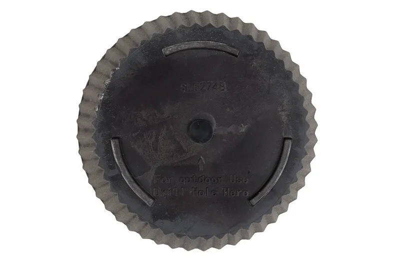 Poka Krukke 44 cm - Grå - Hage - Dyrking & hagearbeid - Dyrking - Blomsterpotter - Store blomsterkrukker