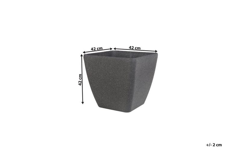 Zeli Krukke 42 cm - Grå - Innredning - Krukker