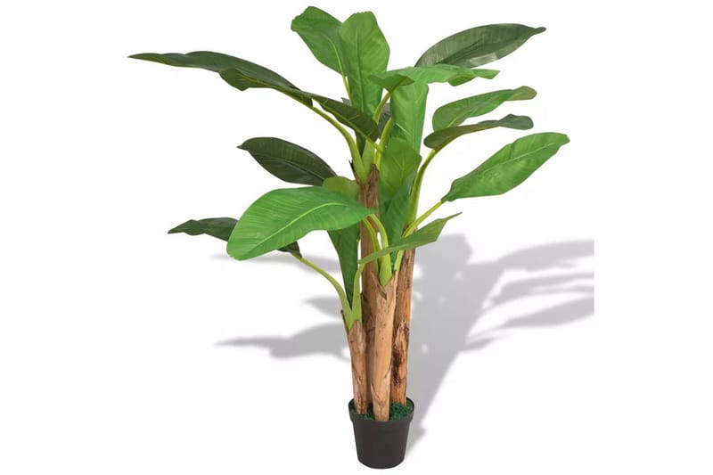 Kunstig banantre med potte 175 cm grønn - Balkongblomster - Kunstige planter