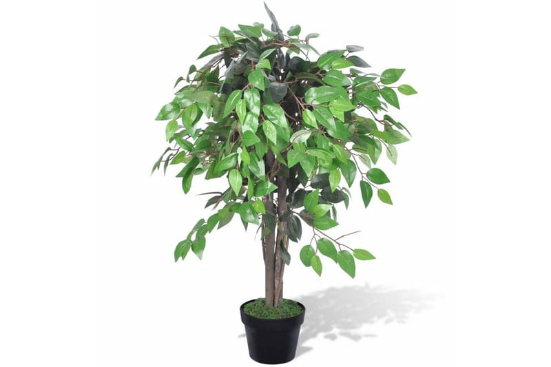 Kunstig Ficus med Potte 90 cm - Balkongblomster - Kunstige planter