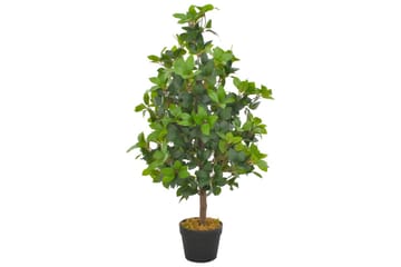 Kunstig laurbrtre med potte grønn 90 cm - Innredning - Kunstige planter
