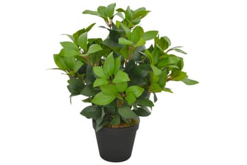Kunstig laurbrtre med potte grønn 40 cm - Innredning - Kunstige planter