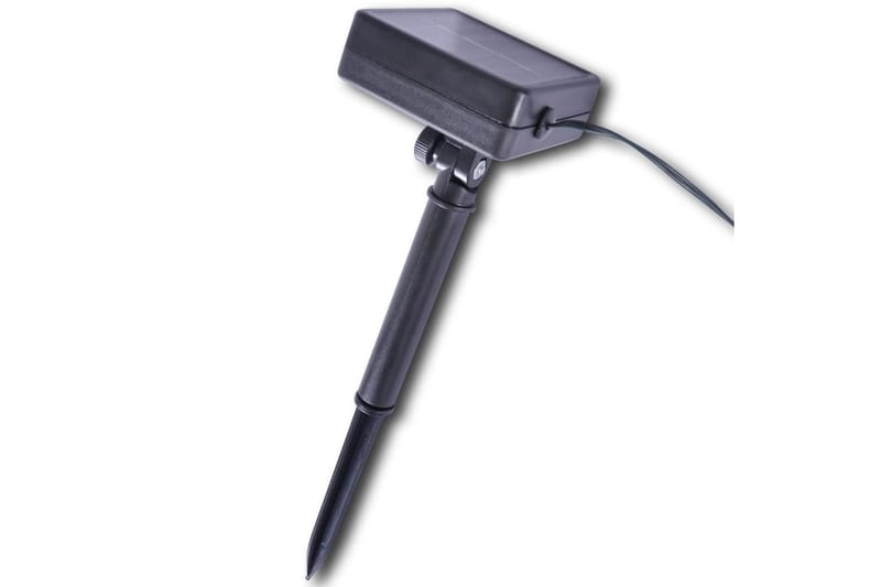 Kunstig rund busk 27 cm med solcelledrevet lys 2stk - Innredning - Kunstige planter