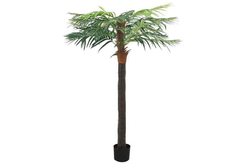 Kunstig palmetre med potte 215 cm grønn - grønn - Balkongblomster - Kunstige planter