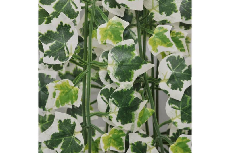 Kunstige eføybusker 4 stk broket 90 cm - Innredning - Kunstige planter