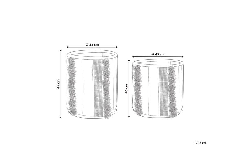 Kurv Kotkai sett på 2 - Innredning - Dekorasjon