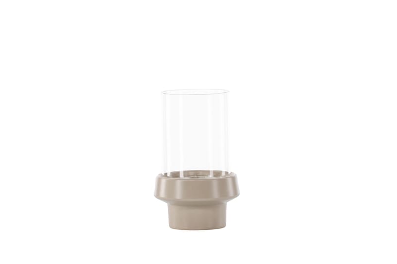 Davida Lyslykt 13x20 cm - Beige - Innredning - Lys & dufter - Lysestaker og lykter