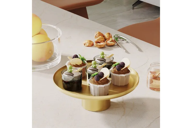 Dekorativt metalltilbehør Mirven Gull - Gull - Innredning - Lys & dufter - Lysestaker og lykter