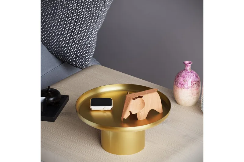 Dekorativt metalltilbehør Mirven Gull - Gull - Innredning - Lys & dufter - Lysestaker og lykter