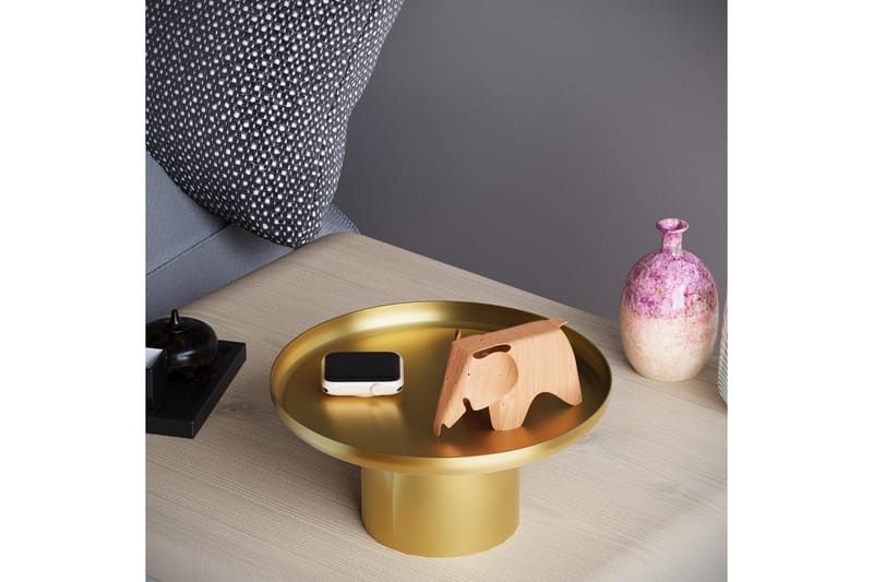 Dekorativt metalltilbehør Mirven Gull - Gull - Innredning - Lys & dufter - Lysestaker og lykter