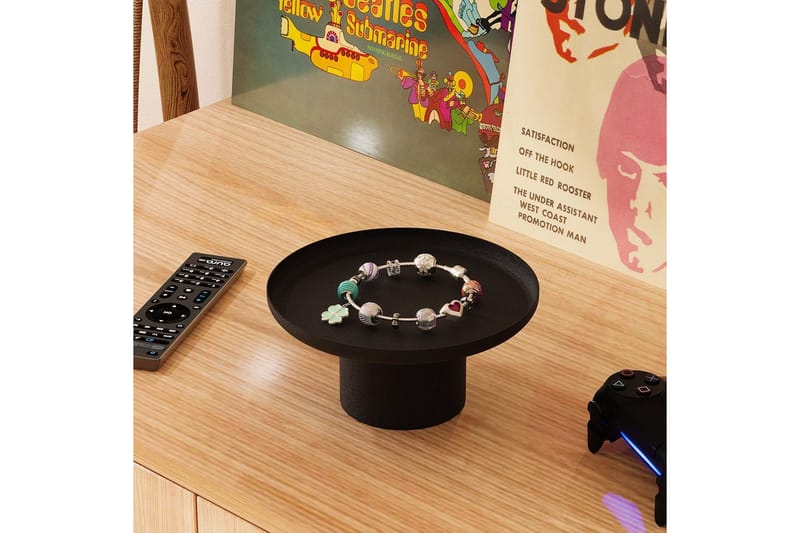 Dekorativt metalltilbehør Mirven Svart - Svart - Innredning - Lys & dufter - Lysestaker og lykter