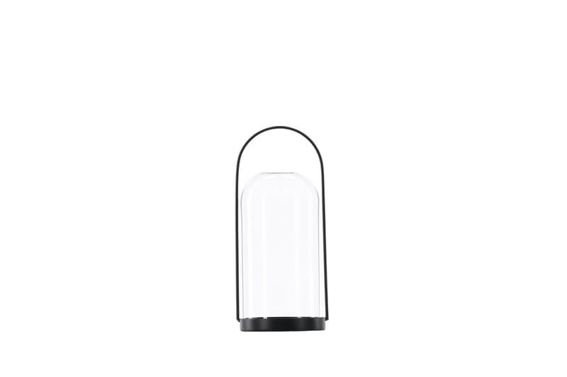 Flora Lyslykt 11x25 cm - Svart - Innredning - Lys & dufter - Lysestaker og lykter