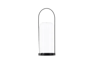 Flora Lyslykt 13x35 cm - Svart - Innredning - Lys & dufter - Lysestaker og lykter