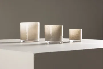 Glora Lyslykt 10x10 cm - Beige - Innredning - Lys & dufter - Lysestaker og lykter