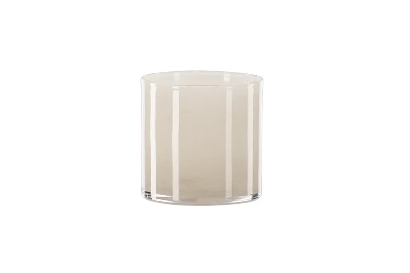 Glora Lyslykt 12x12 cm - Beige - Innredning - Lys & dufter - Lysestaker og lykter