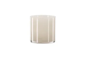 Glora Lyslykt 12x12 cm - Beige - Innredning - Lys & dufter - Lysestaker og lykter