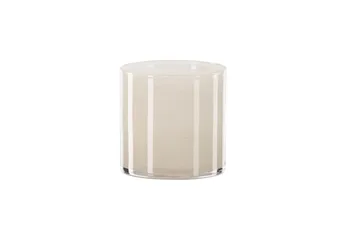 Glora Lyslykt 12x12 cm - Beige - Innredning - Lys & dufter - Lysestaker og lykter