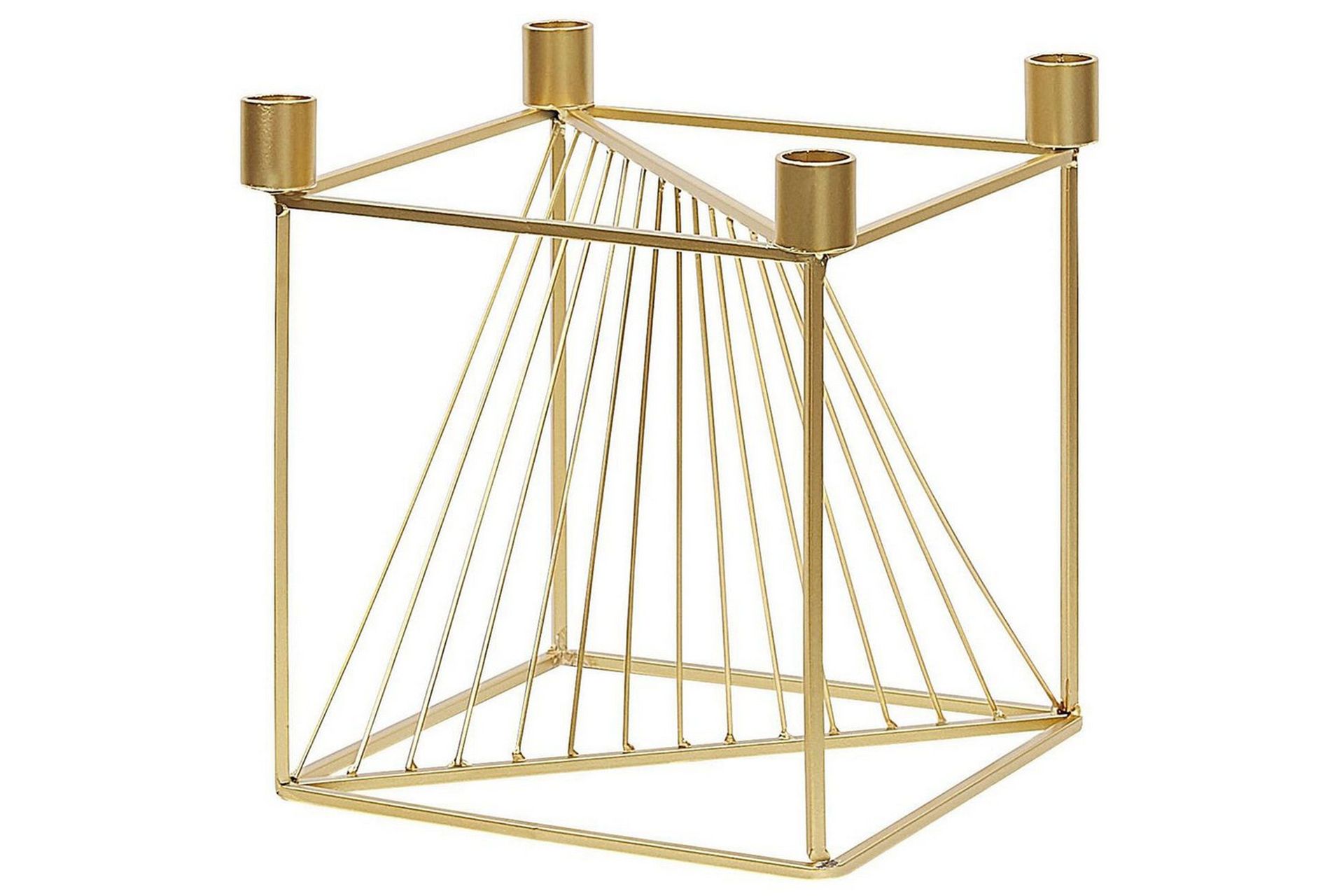 Ljusstake Beliani Mindoro GOLD -