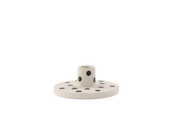 Bette Lysestake 12x5 cm - Hvit - Innredning - Lys & dufter - Lysestaker og lykter - Kandelaber & lysestake bord