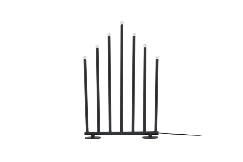 Björnfjället Ljusstake Venture Home Black - Innredning - Lys & dufter - Lysestaker og lykter - Kandelaber & lysestake bord