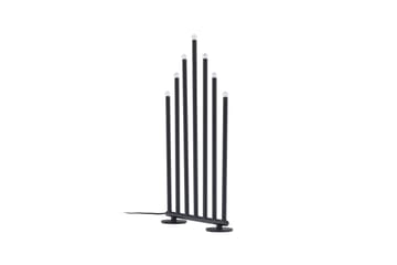 Björnfjället Ljusstake Venture Home Black - Innredning - Lys & dufter - Lysestaker og lykter - Kandelaber & lysestake bord
