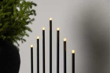 Björnfjället Ljusstake Venture Home Black - Innredning - Lys & dufter - Lysestaker og lykter - Kandelaber & lysestake bord