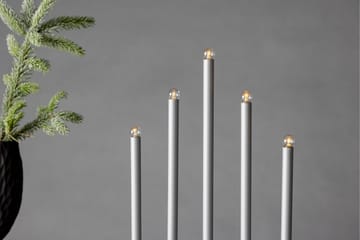 Björnfjället Ljusstake Venture Home Silver - Innredning - Lys & dufter - Lysestaker og lykter - Kandelaber & lysestake bord