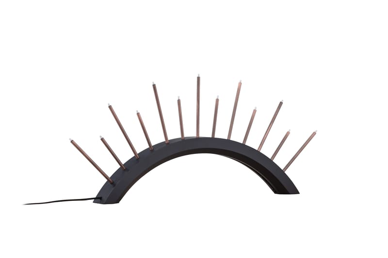 Björnrike Ljusstake Venture Home Black - Innredning - Lys & dufter - Lysestaker og lykter - Kandelaber & lysestake bord
