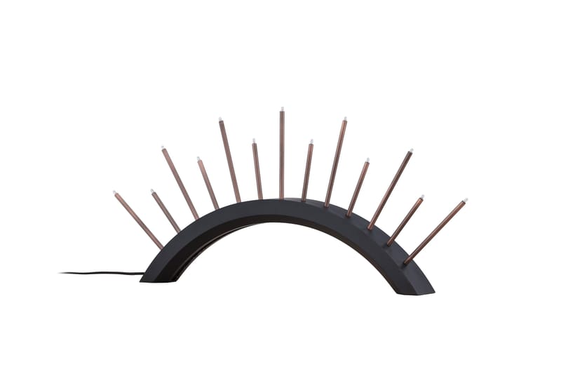 Björnrike Ljusstake Venture Home Black - Innredning - Lys & dufter - Lysestaker og lykter - Kandelaber & lysestake bord