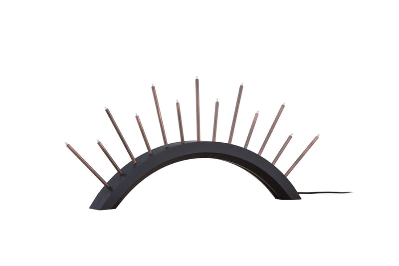 Björnrike Ljusstake Venture Home Black - Innredning - Lys & dufter - Lysestaker og lykter - Kandelaber & lysestake bord