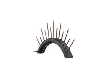 Björnrike Ljusstake Venture Home Black - Innredning - Lys & dufter - Lysestaker og lykter - Kandelaber & lysestake bord