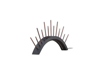 Björnrike Ljusstake Venture Home Black - Innredning - Lys & dufter - Lysestaker og lykter - Kandelaber & lysestake bord
