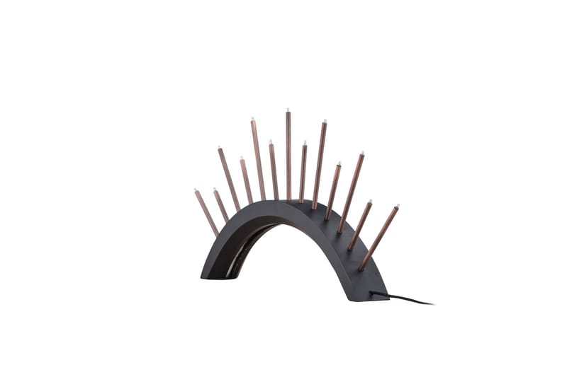 Björnrike Ljusstake Venture Home Black - Innredning - Lys & dufter - Lysestaker og lykter - Kandelaber & lysestake bord
