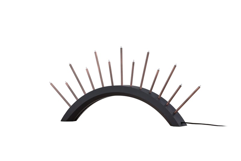 Björnrike Ljusstake Venture Home Black - Innredning - Lys & dufter - Lysestaker og lykter - Kandelaber & lysestake bord